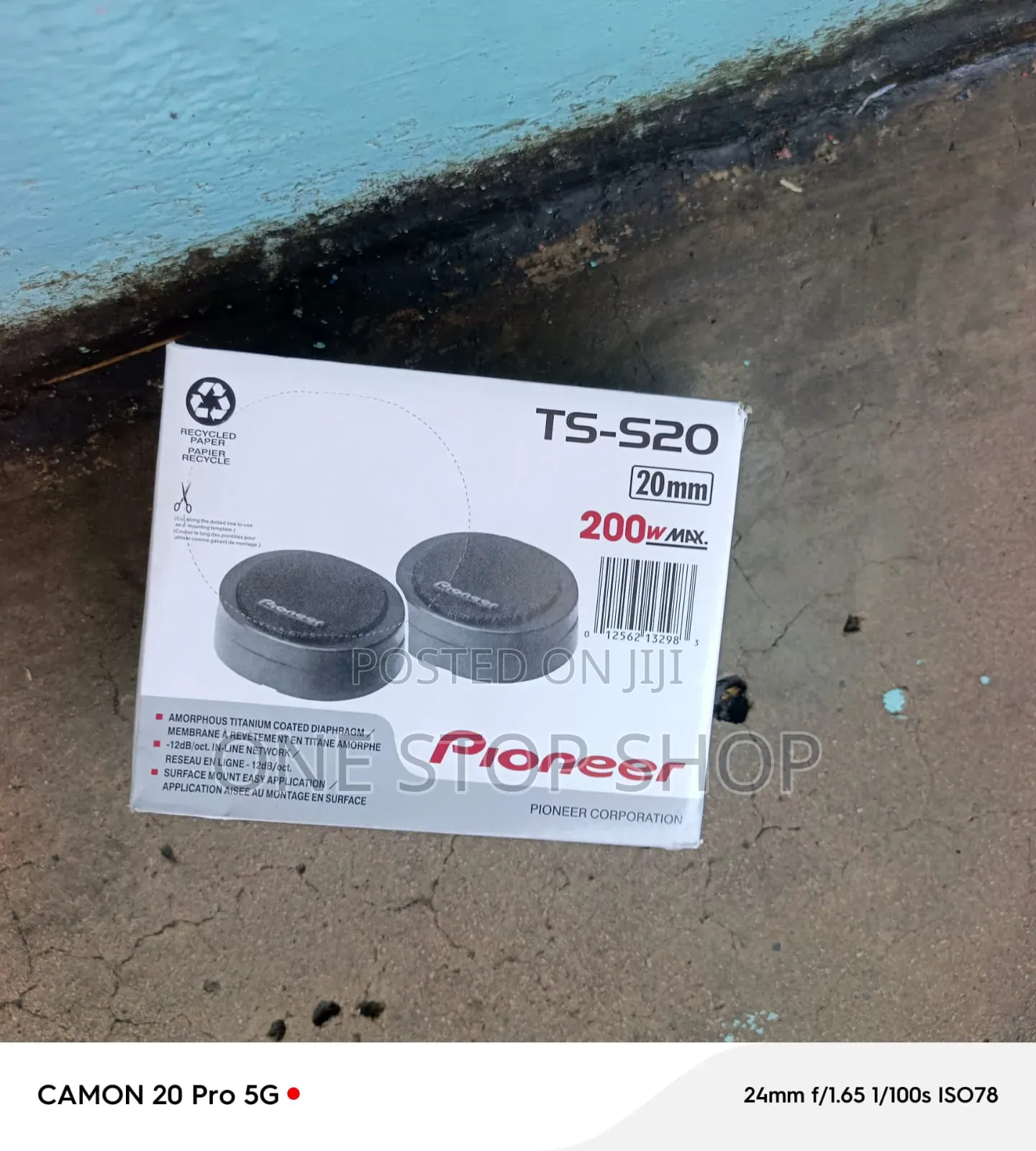 Amorphous Titanium Coated PPS Dome Pioneer Tweeters
