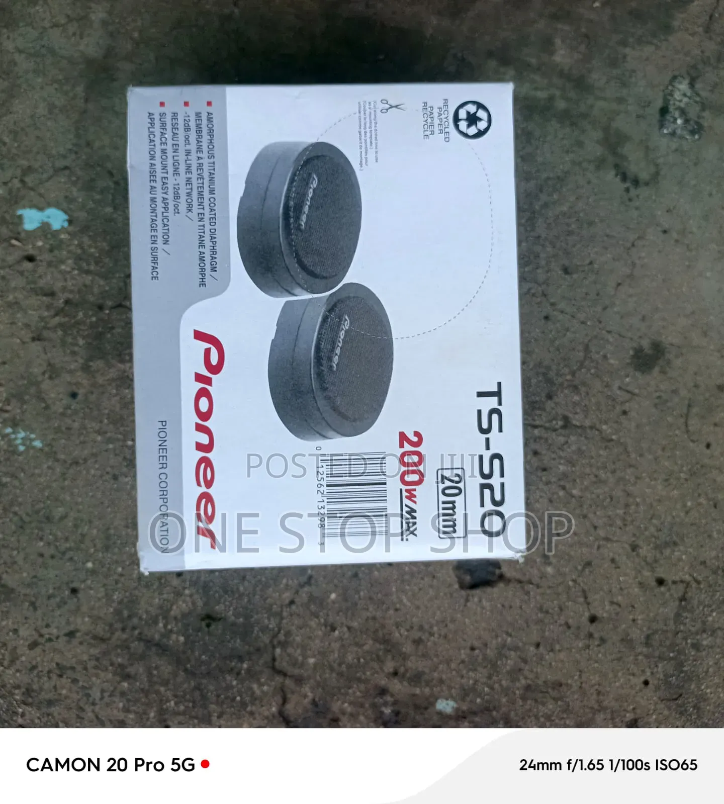 Pioneer Tweeters Built to Enhance High Frequency Treble Output/Clarity