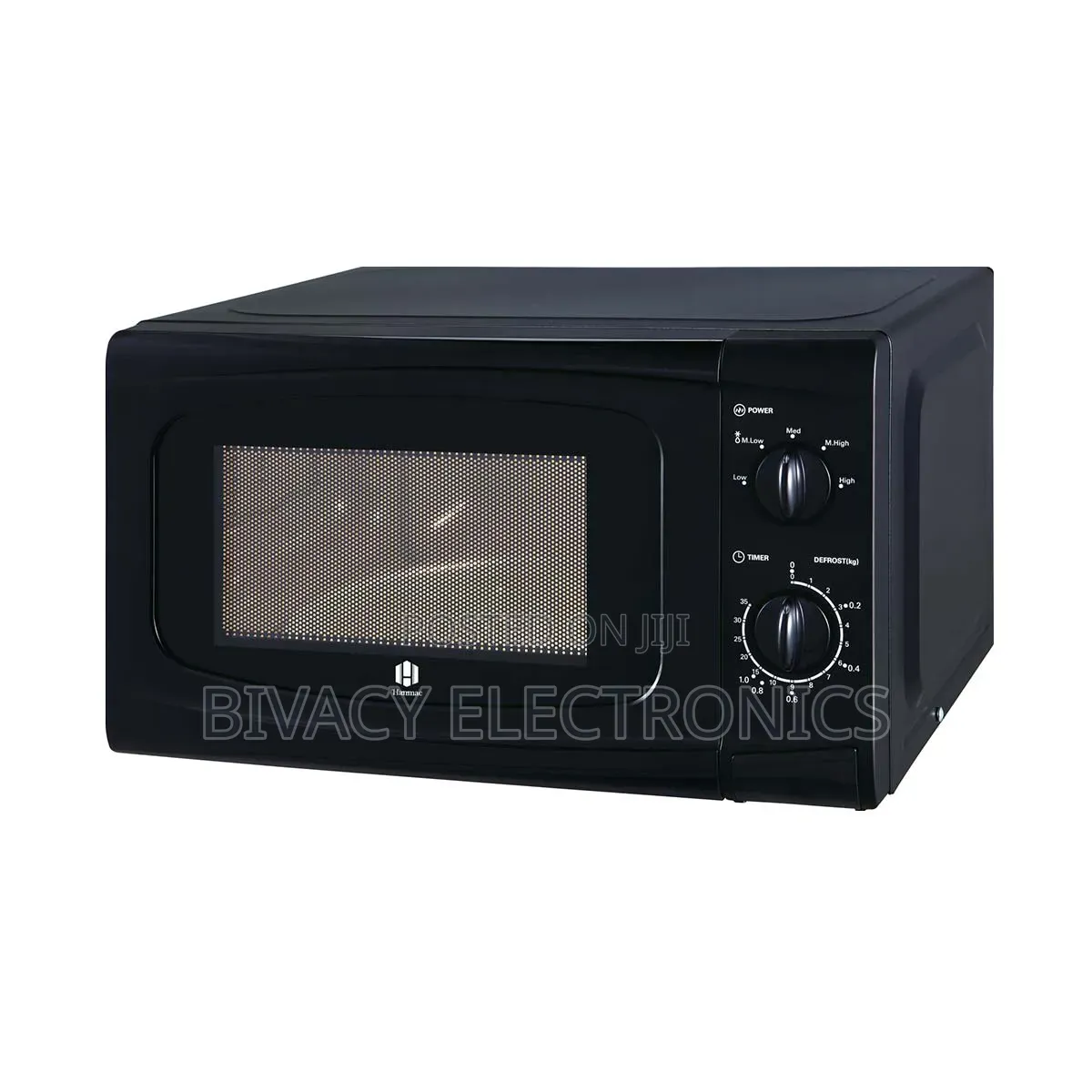 Hanmac 20L Manual Black White Microwave (3 Years Warranty)