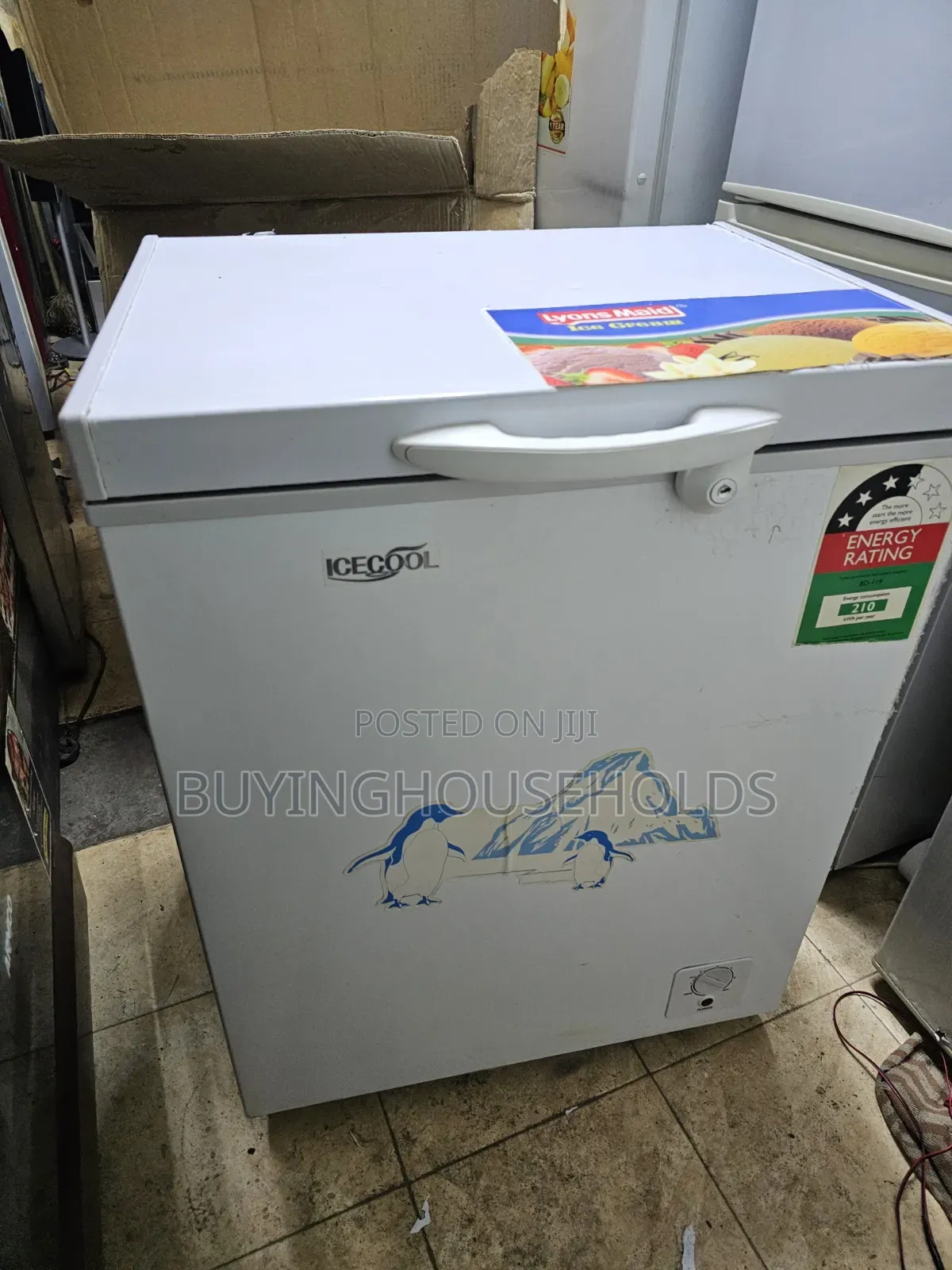 Icecool 119L Chest Freezer