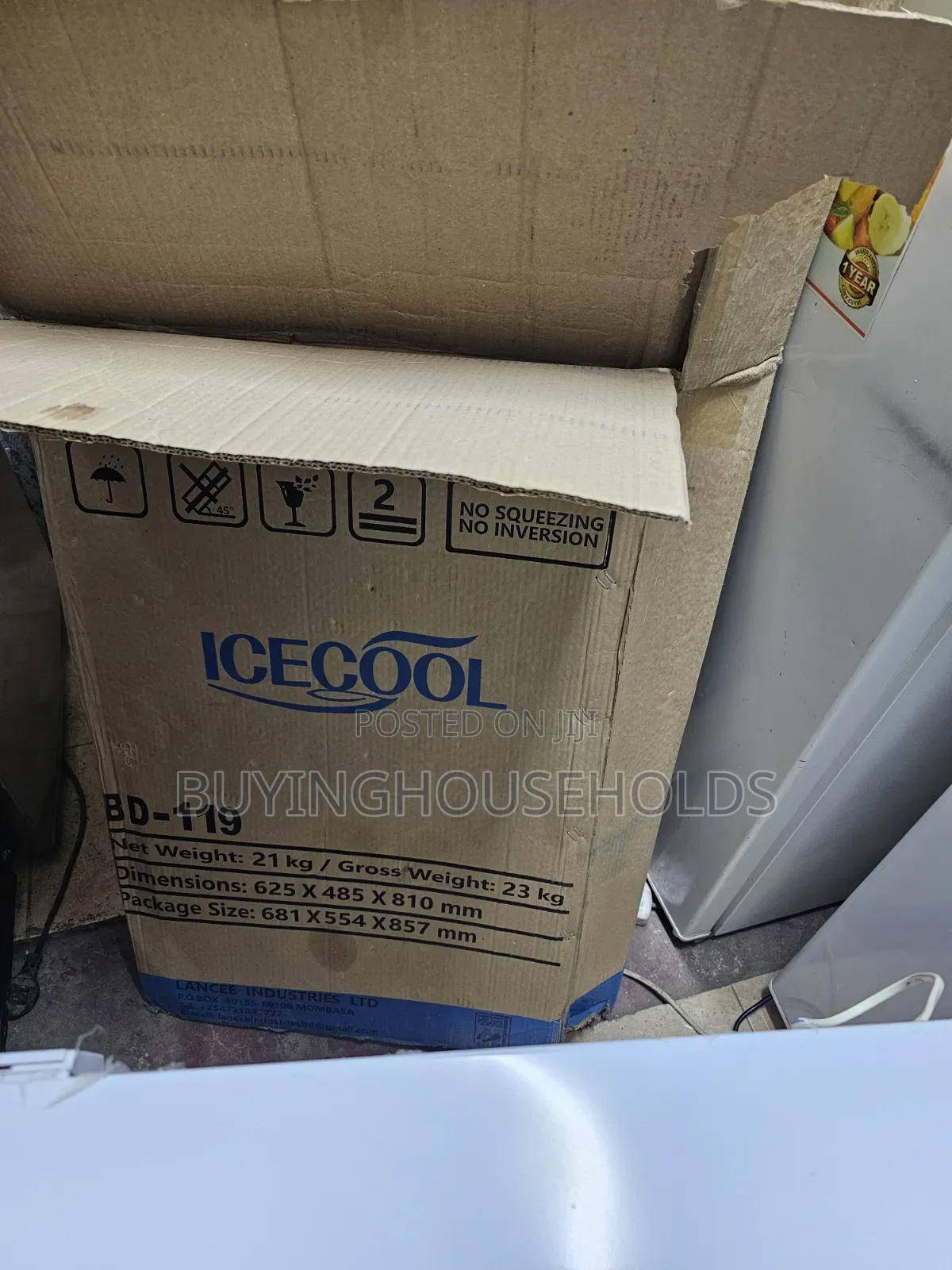 Icecool 119L Chest Freezer