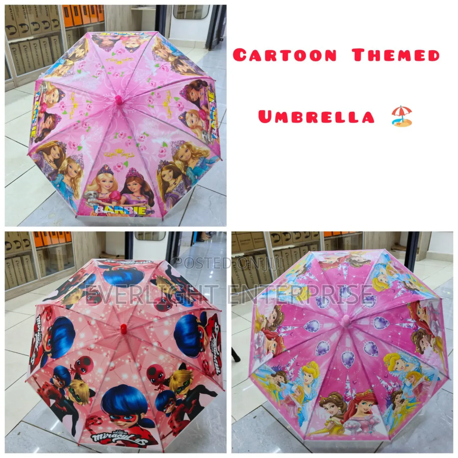 Cute Kids Themed Umbrella