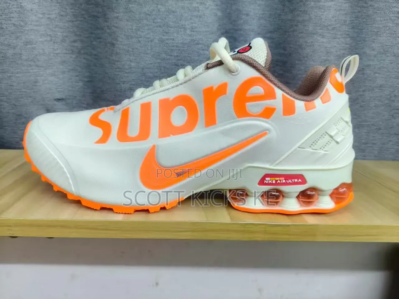 Nike Airmax Supreme “Cream White “
Quality Leather