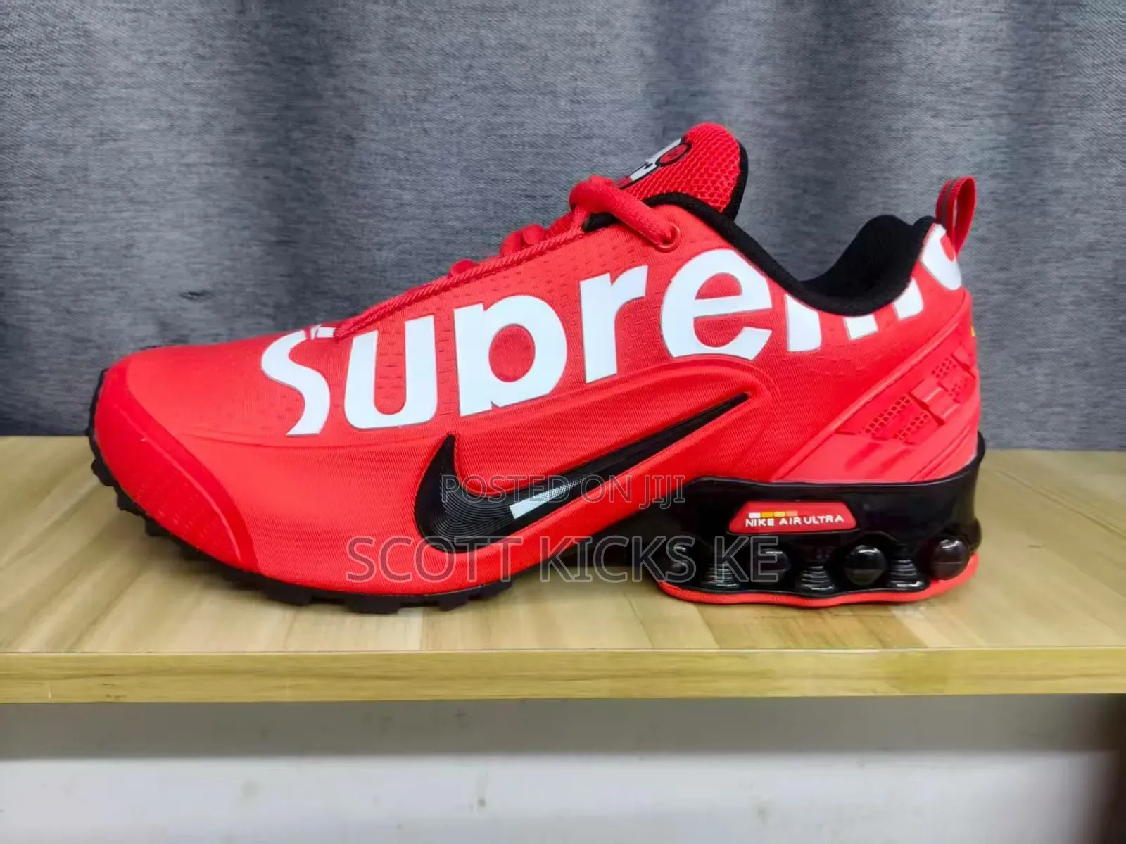 Nike Airmax Supreme “Red White “
Quality Leather