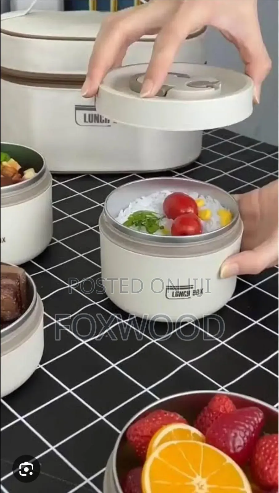 4in1 Lunch Box in Insulated Bag