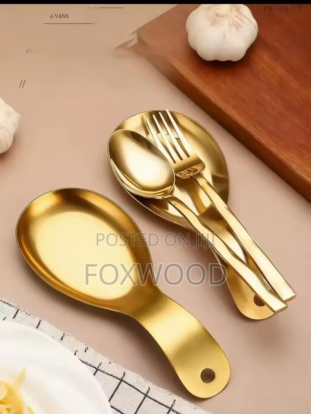 Stainless Steel Spoon Rest Available*