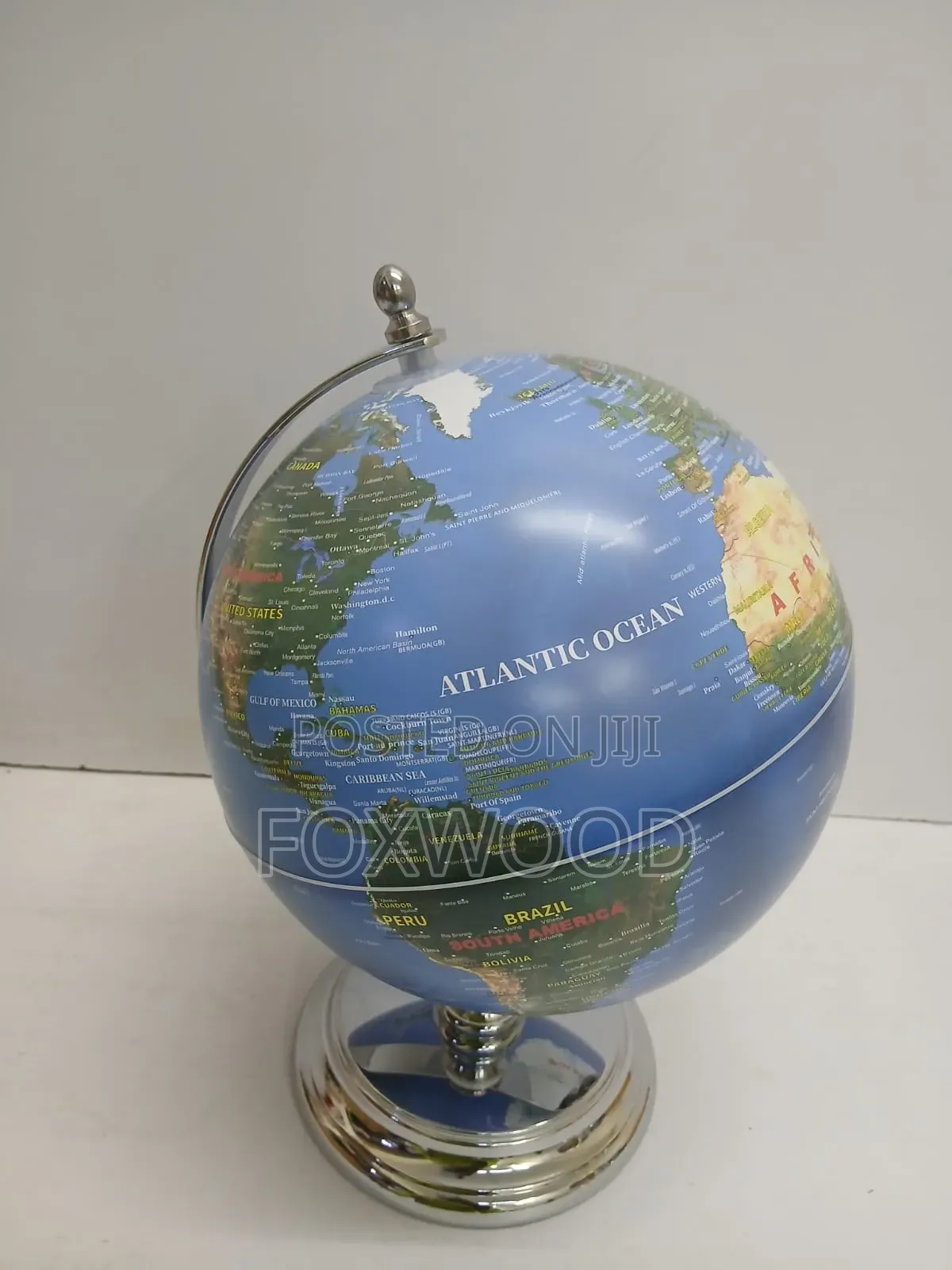Rotating Globe World Map Now Availabl