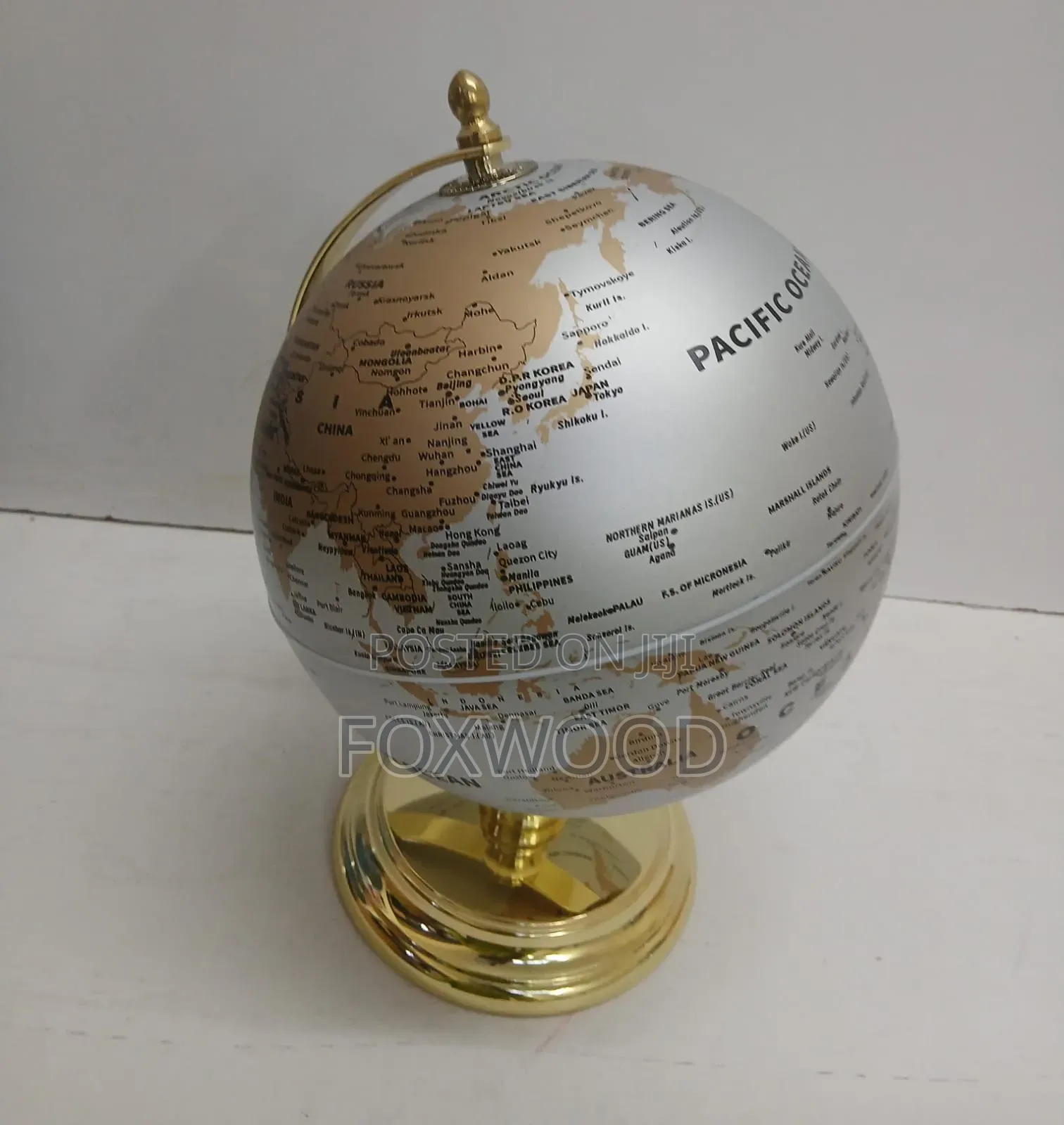 Rotating Globe World Map Now Availabl