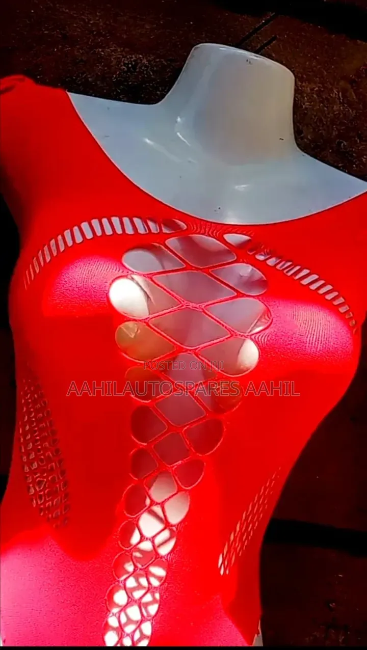 Nylon Fishnet Body Suit