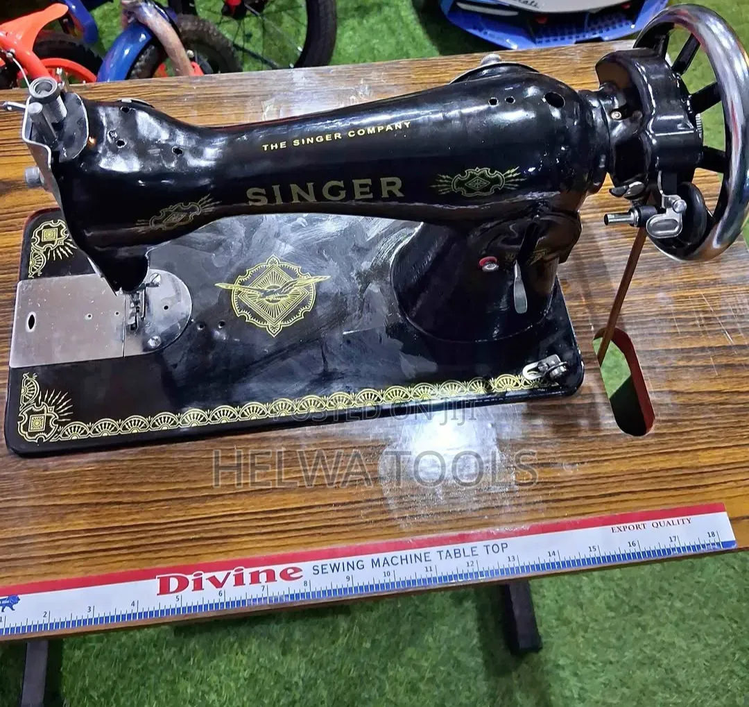 Singer Machine + Electric Motor