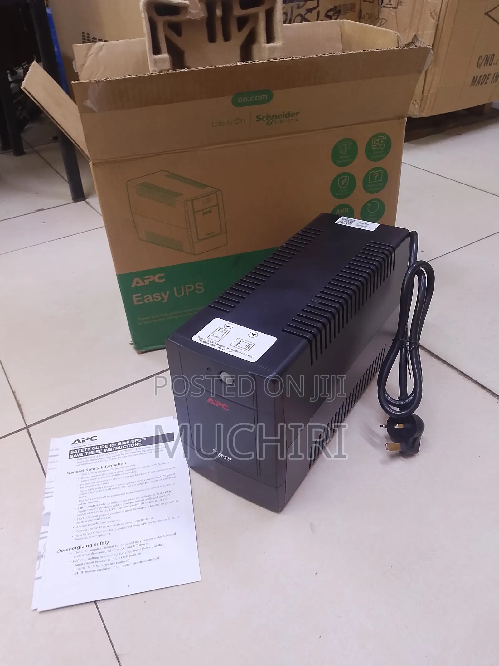 APC 2200va Ups 230v, Avr, Iec Sockets (Bvx2200li)