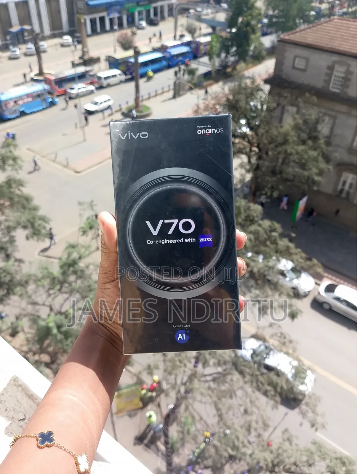 New Vivo V70 256 GB Black
