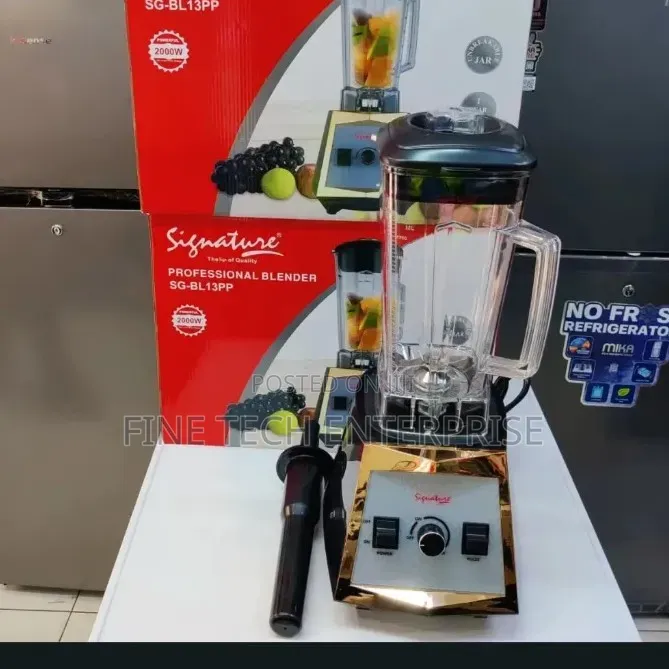 Signature Commercial Blender 2Litres 1 Jug 2000W