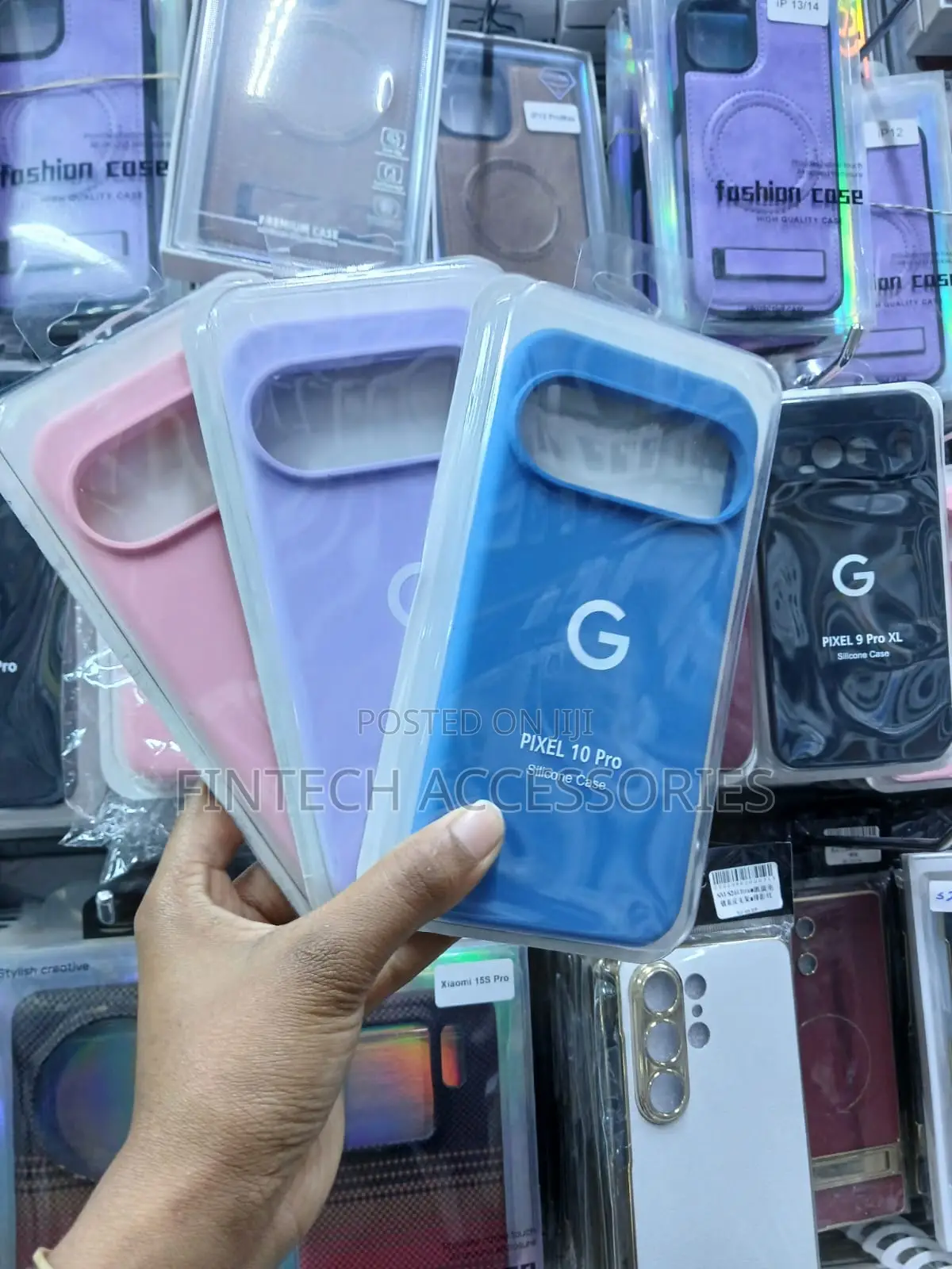 Google Pixel 10 Pro Silicone Case – Soft Phone Cover – Multiple Colors