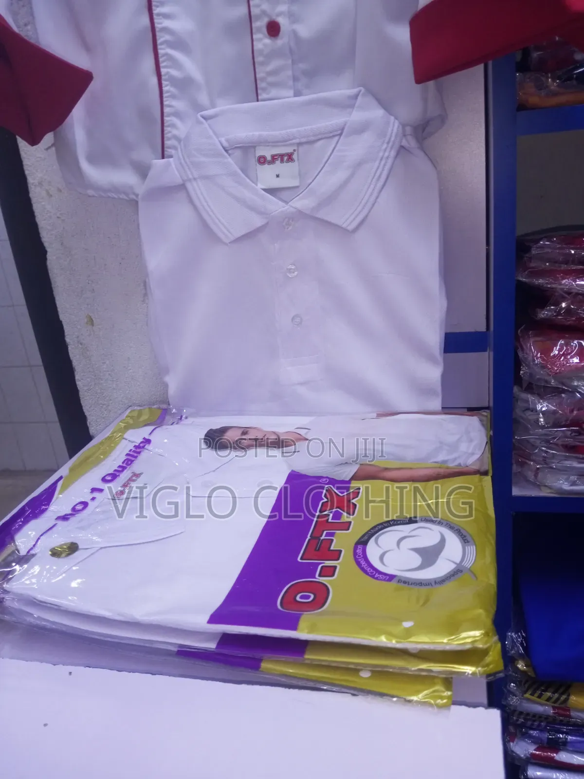 Dry Fits Poloshirts Available