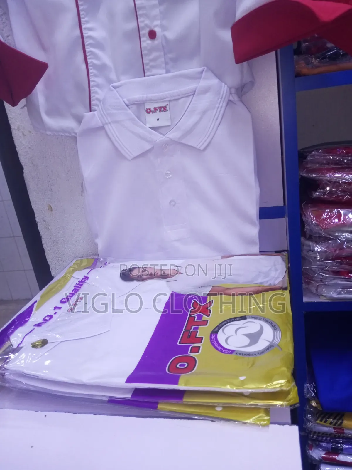 Dry Fits Poloshirts Available