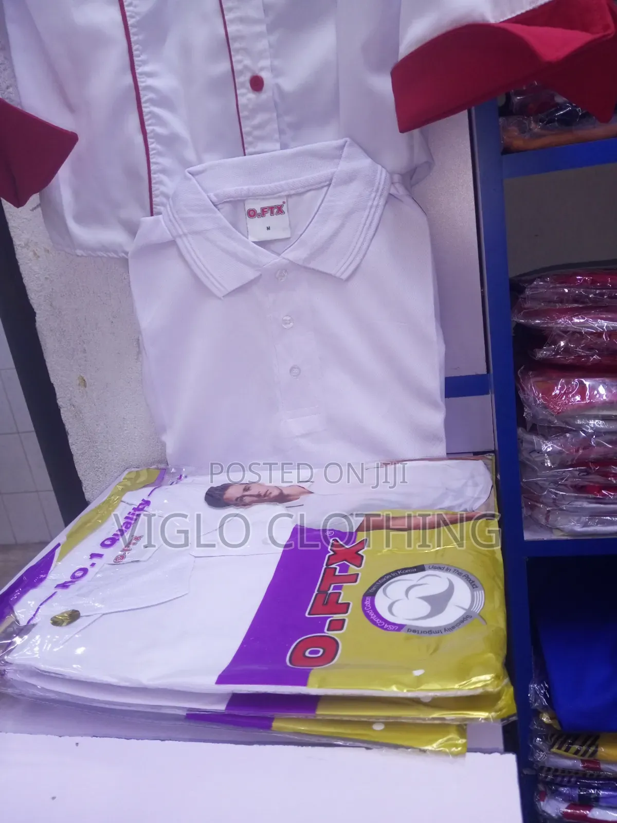Dry Fits Poloshirts Available