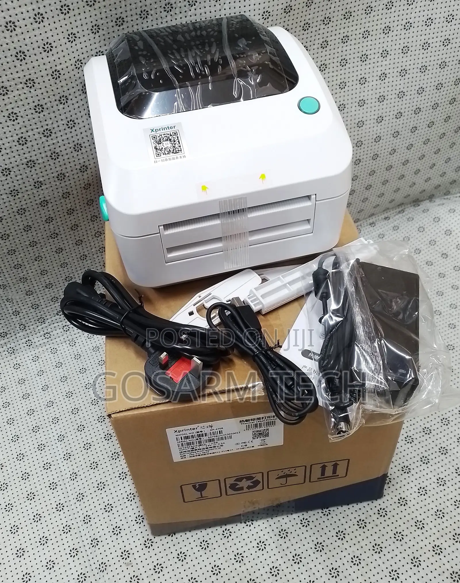 Xprinter XP-470B 4-Inch Thermal Sticker & Barcode Label Printer