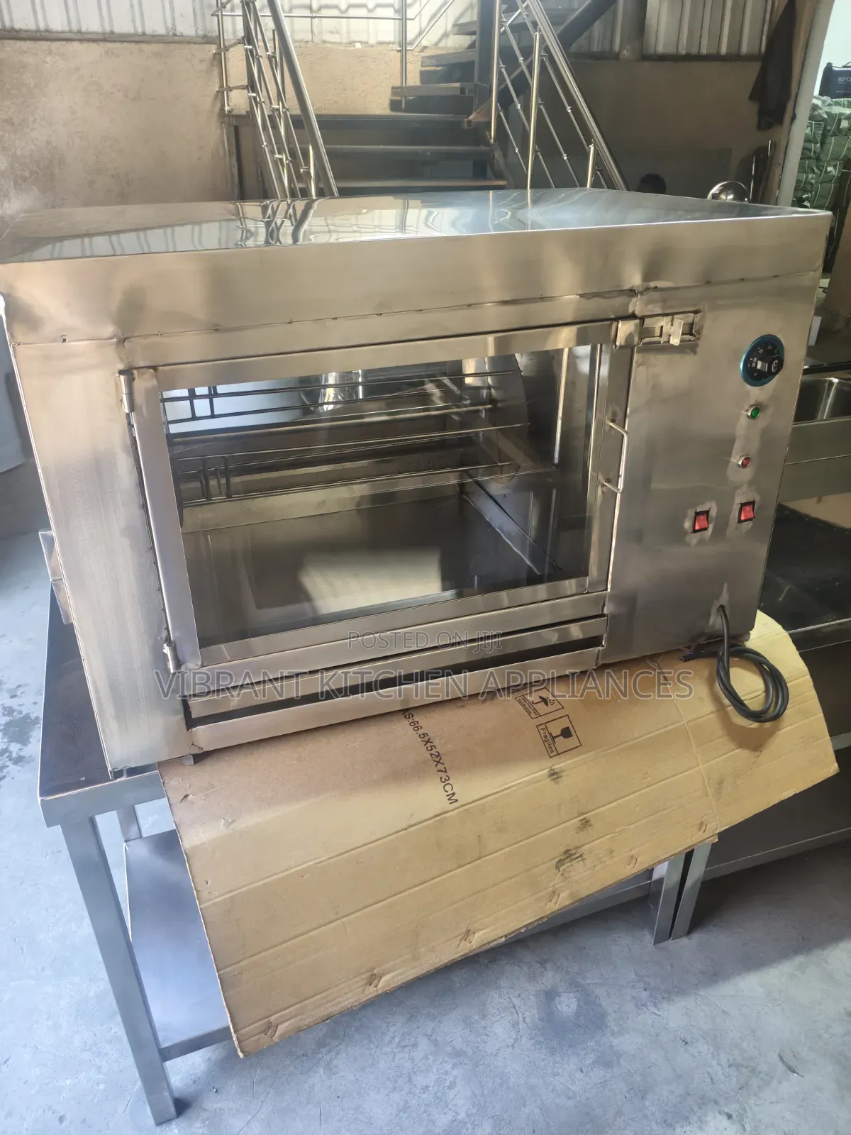 Commercial Chicken Rotisserie Machine 12–16 Birds