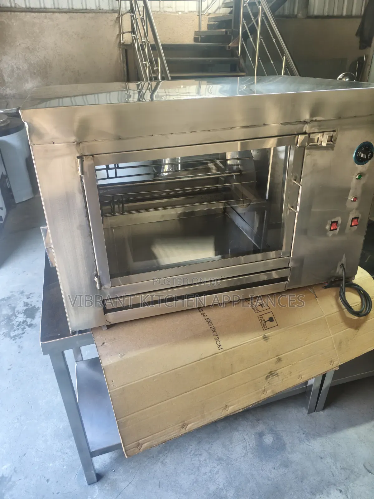 Commercial Chicken Rotisserie Machine 12–16 Birds