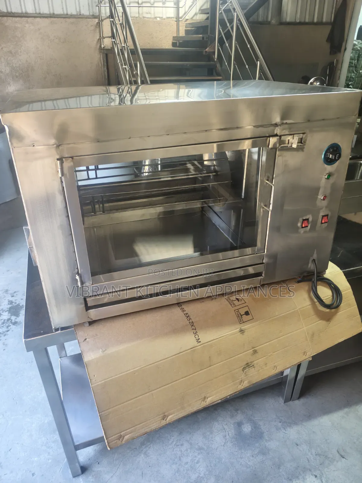 Commercial Chicken Rotisserie Machine 12–16 Birds