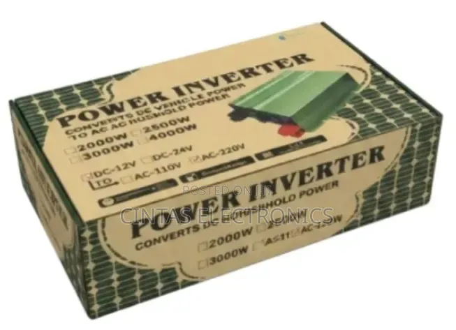 Powermate Inverter 2000W Solar Inverter DC – AC