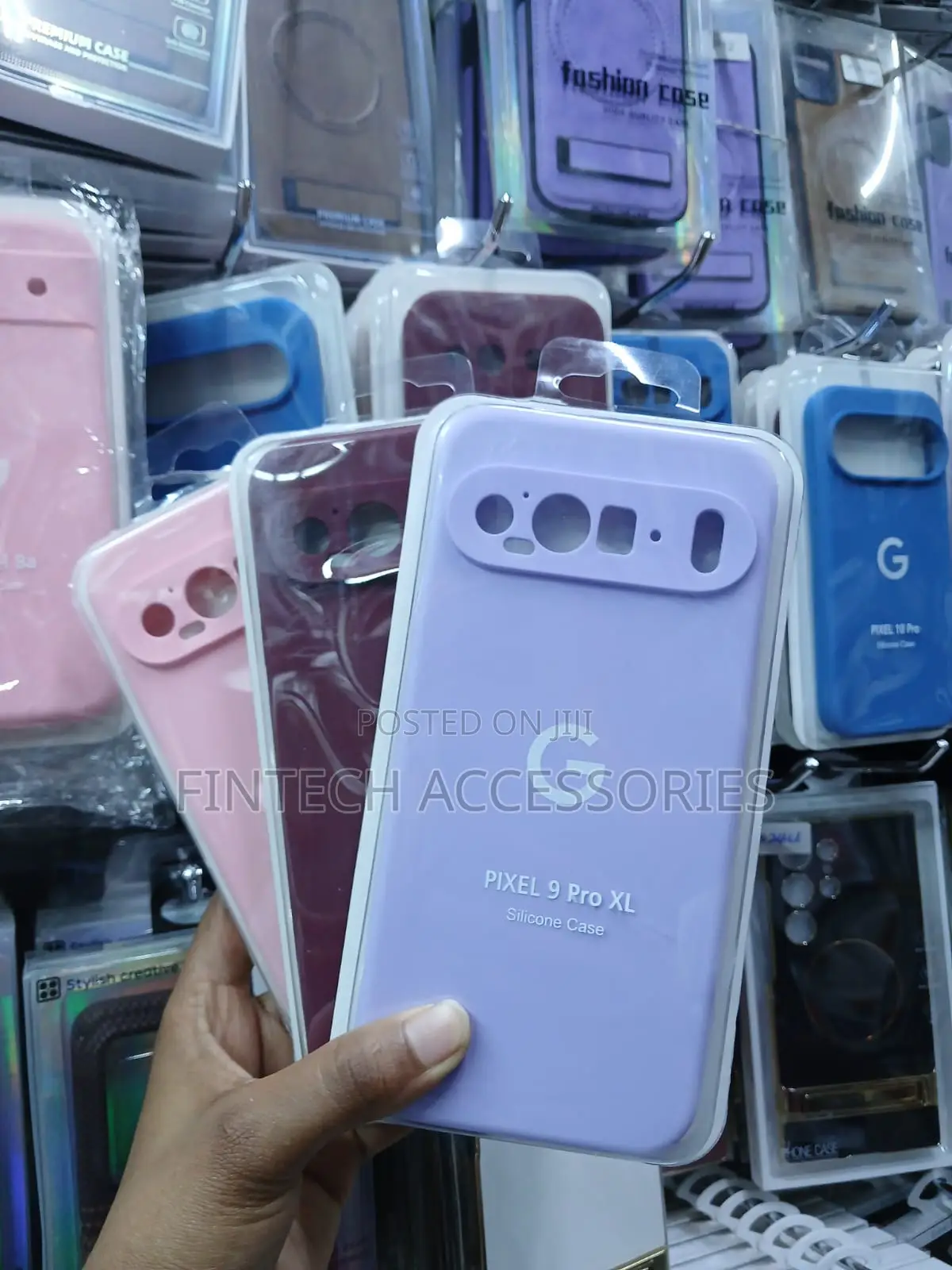 Google Pixel 9 Pro XL Silicone Case – Soft Phone Cover–Multiple Colors