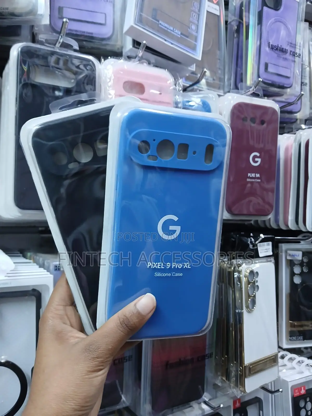 Google Pixel 9 Pro XL Silicone Case – Soft Phone Cover–Multiple Colors