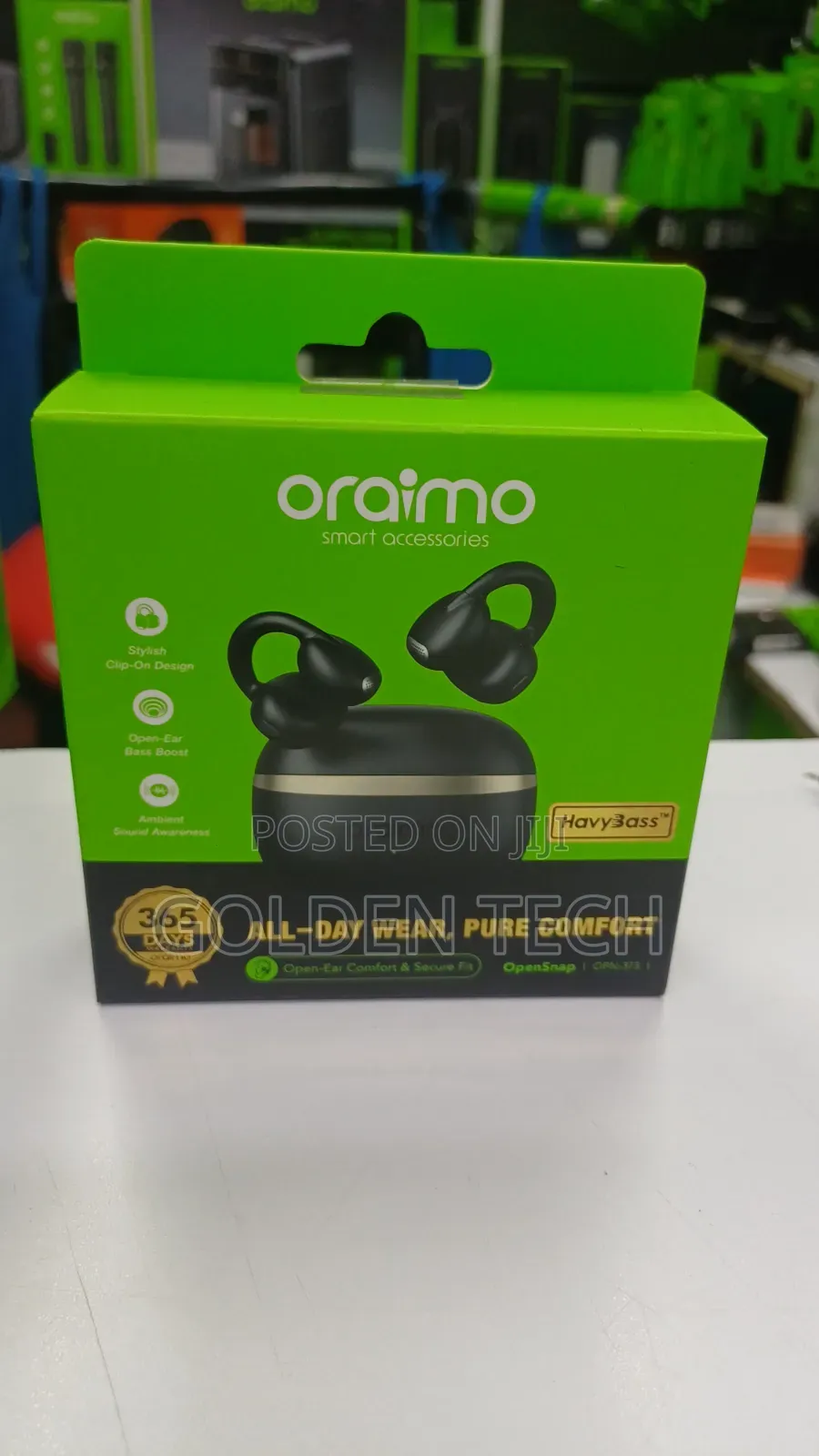 Oraimo OpenSnap N Clip Earbuds OPN-373