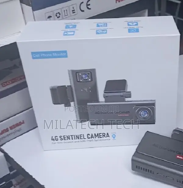 Sentinel 4G Car Camera With GPS & Mobile App