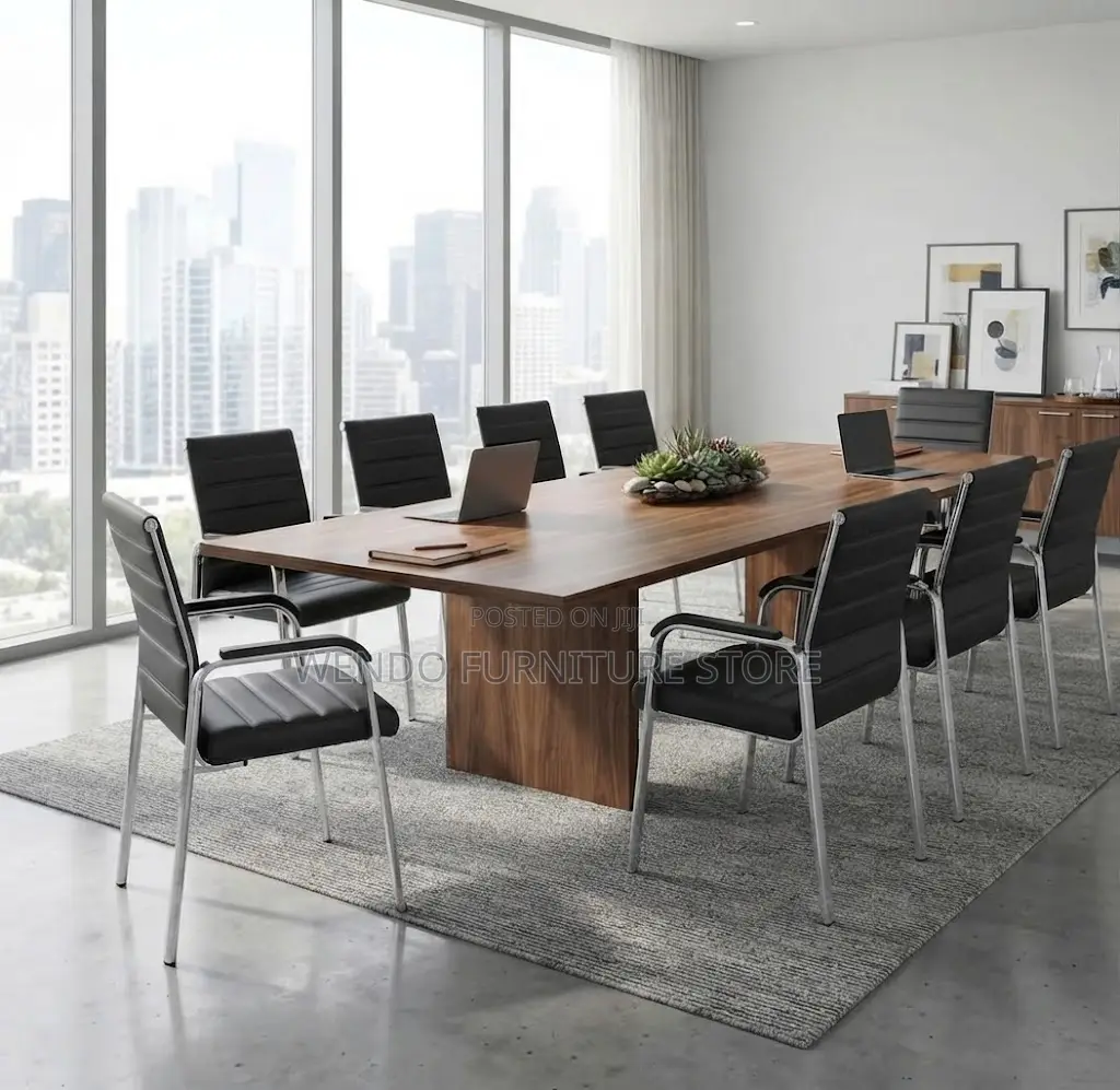 Office Chairs; Leather Backrest Office Visitor Chairs