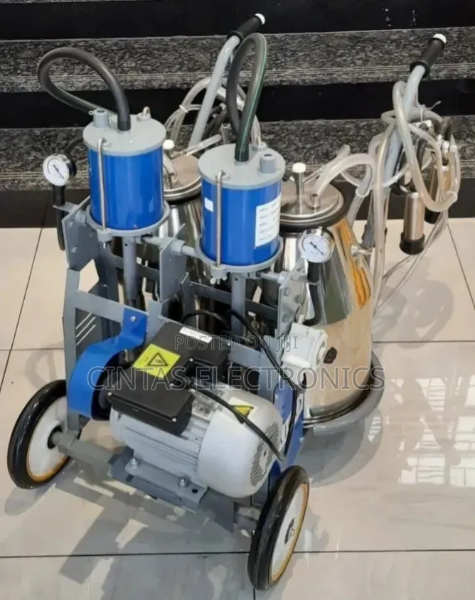 Aico Milking Machine Double Barrel