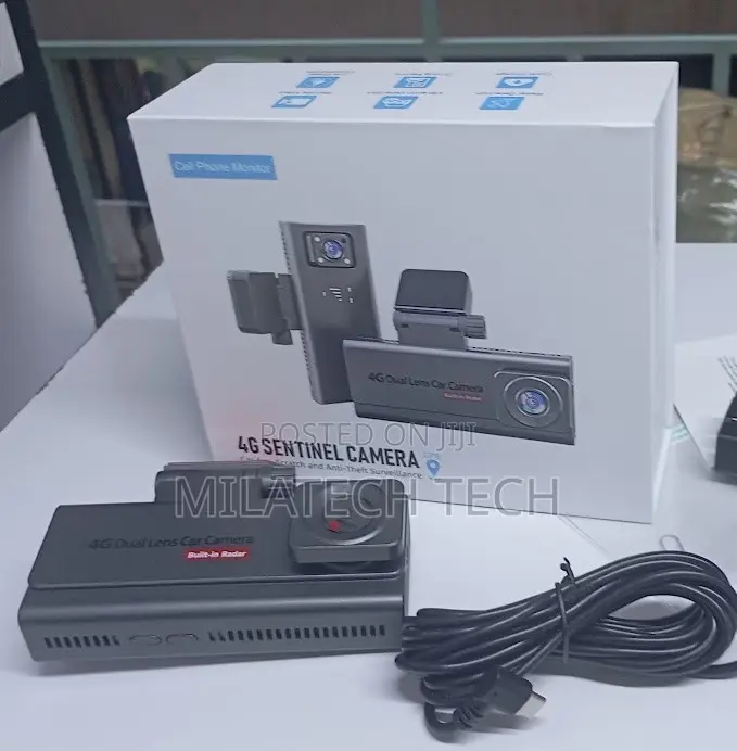 4G Dash Cam With GPS Tracking & Remote View