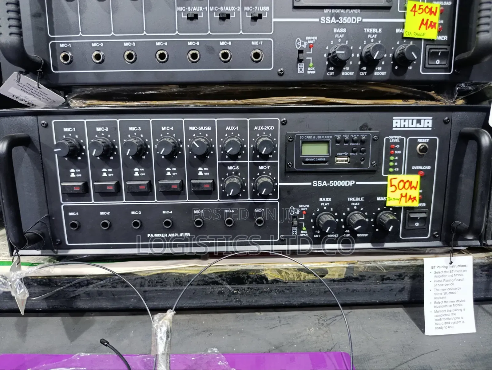 Ahuja SSA-5000DP PA Mixer Amplifier