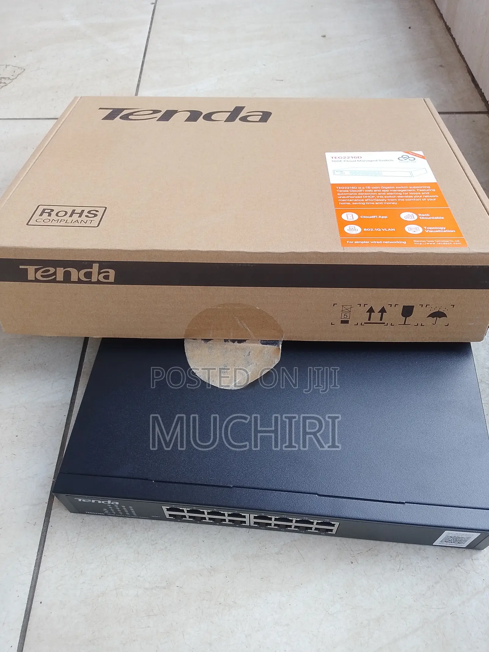 Tenda 16 Port Enterprise Network Switch