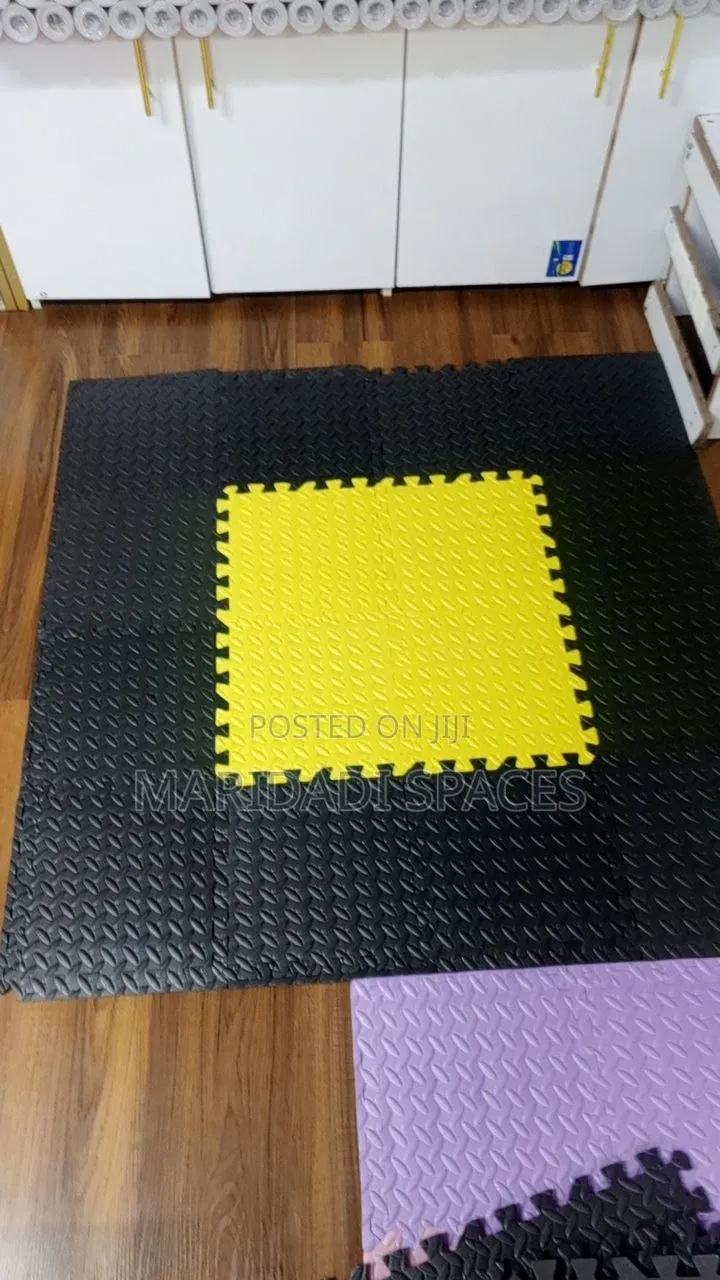 EVA Interlocking Puzzle Gym Exercise Mats 60x60cm