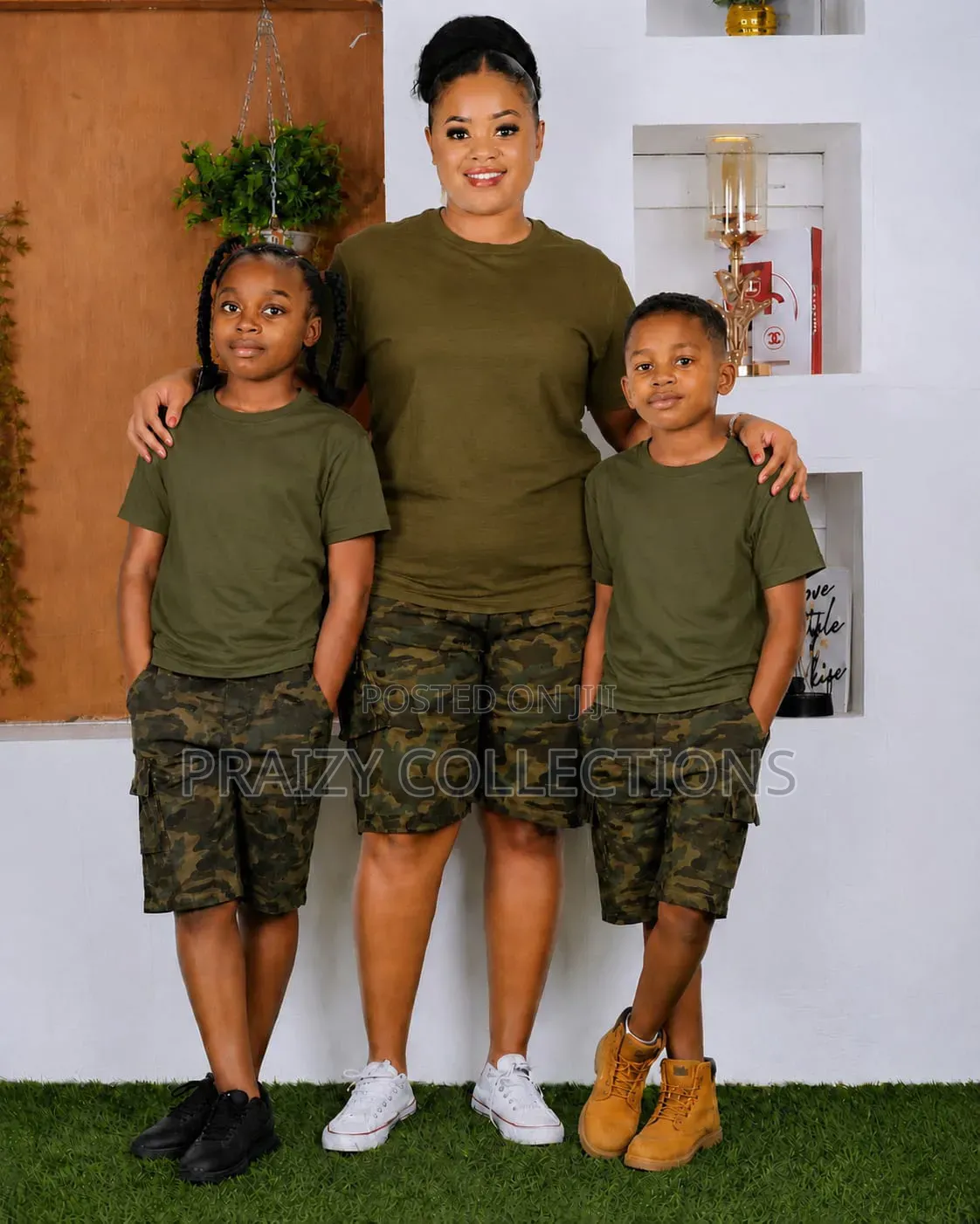Kids Combat Short Set (Tshirt+Short)