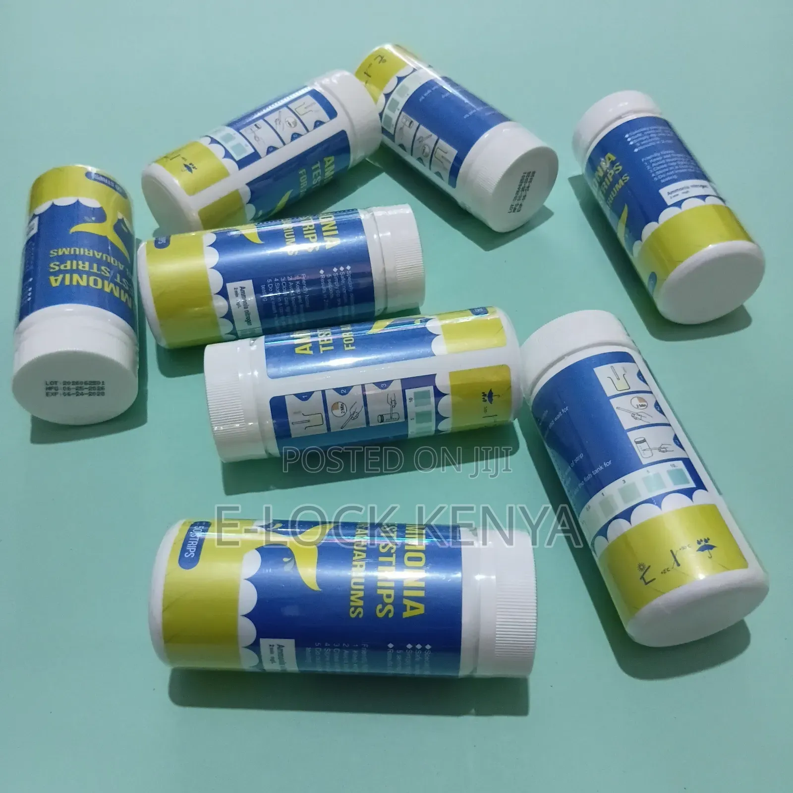 50 Strips of Ammonia Test Strips