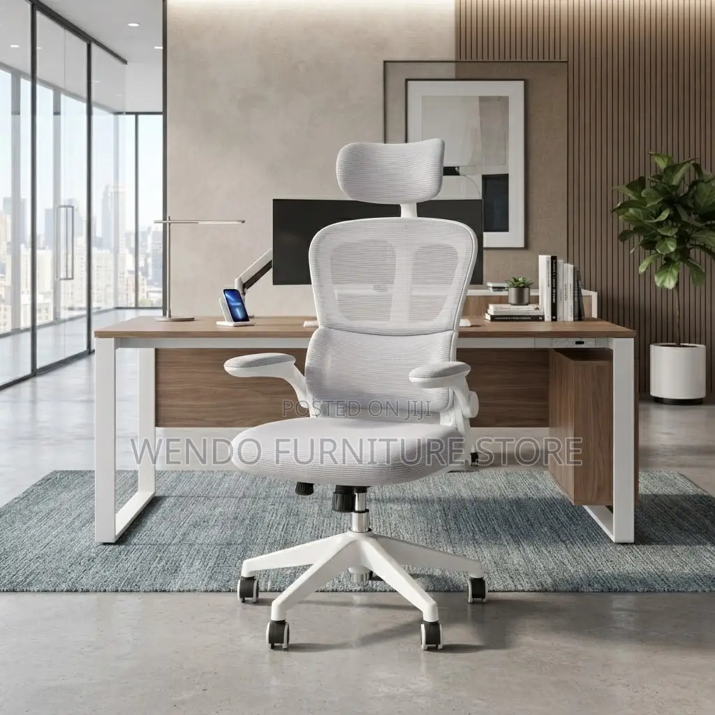 Office Chairs; Executive Chair With Flip Up Orthopedic Chair