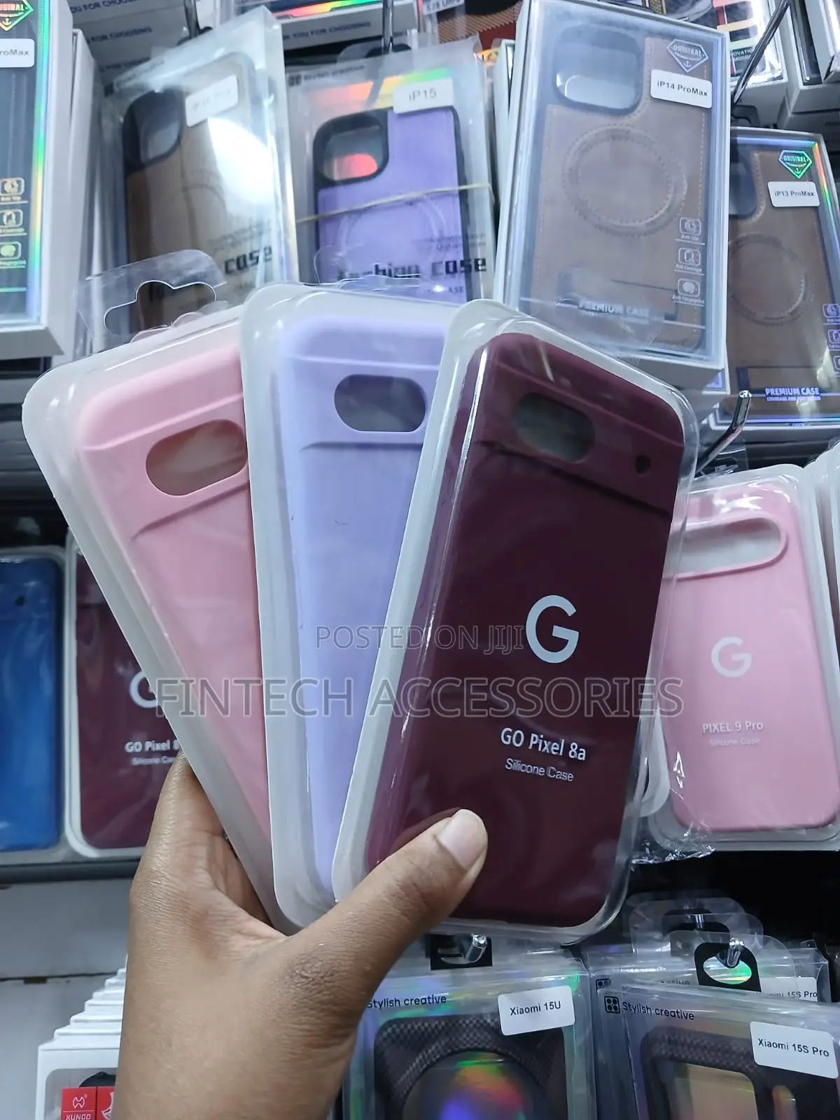 Soft Silicone Cover for Google Pixel 8a Phone Case Multiple Colours
