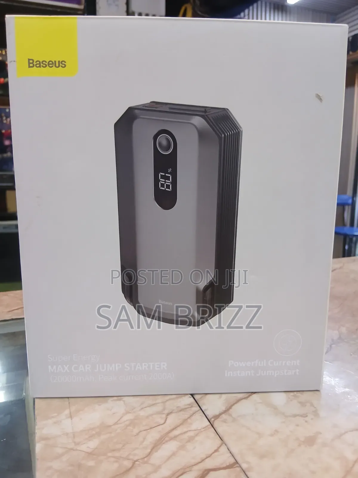 Baseus Car Jump Starter 20000mah 2000a