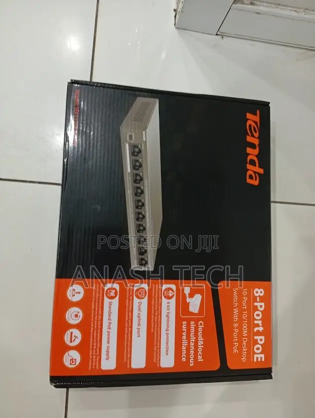Tenda 8-Port Gigabit Ethernet Switch