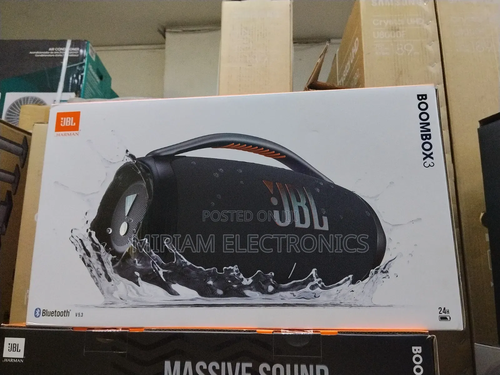Brand New JBL Boombox 3 Bluetooth Speaker