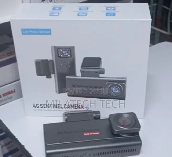 4G Car Dash Cam With GPS & Live Monitoring