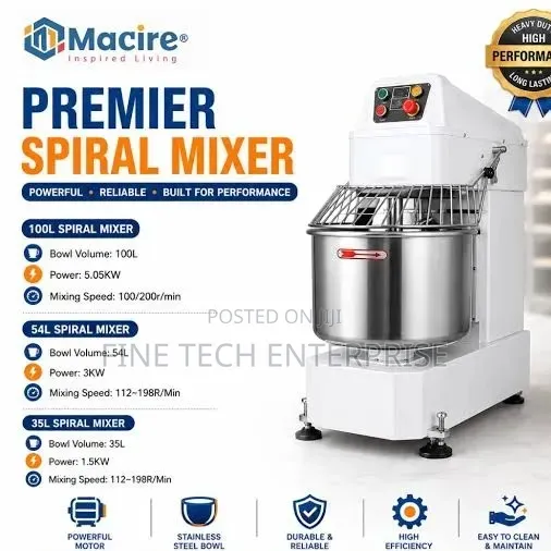 Premier Spiral Mixers 35l
