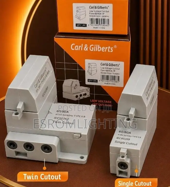 Carl & Gilberts 60a/80a– Low Voltage Cut-Out Fuse