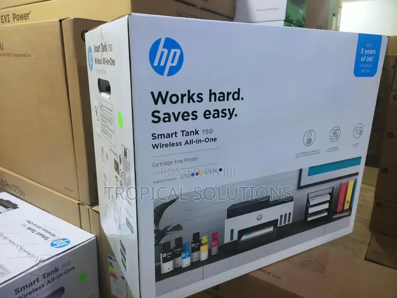 HP Smart Tank 750 All in One Printer ADF, Duplex Printing Available
