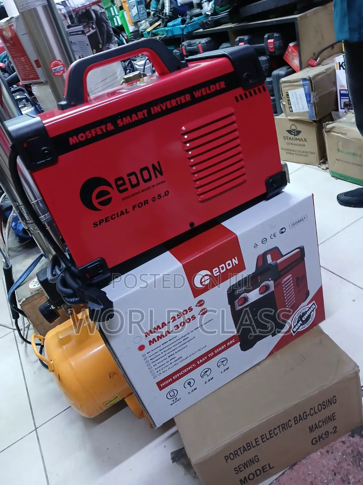 Edon MMA-250S/MMA-300S Mosfet & Smart Inverter Welding Machine