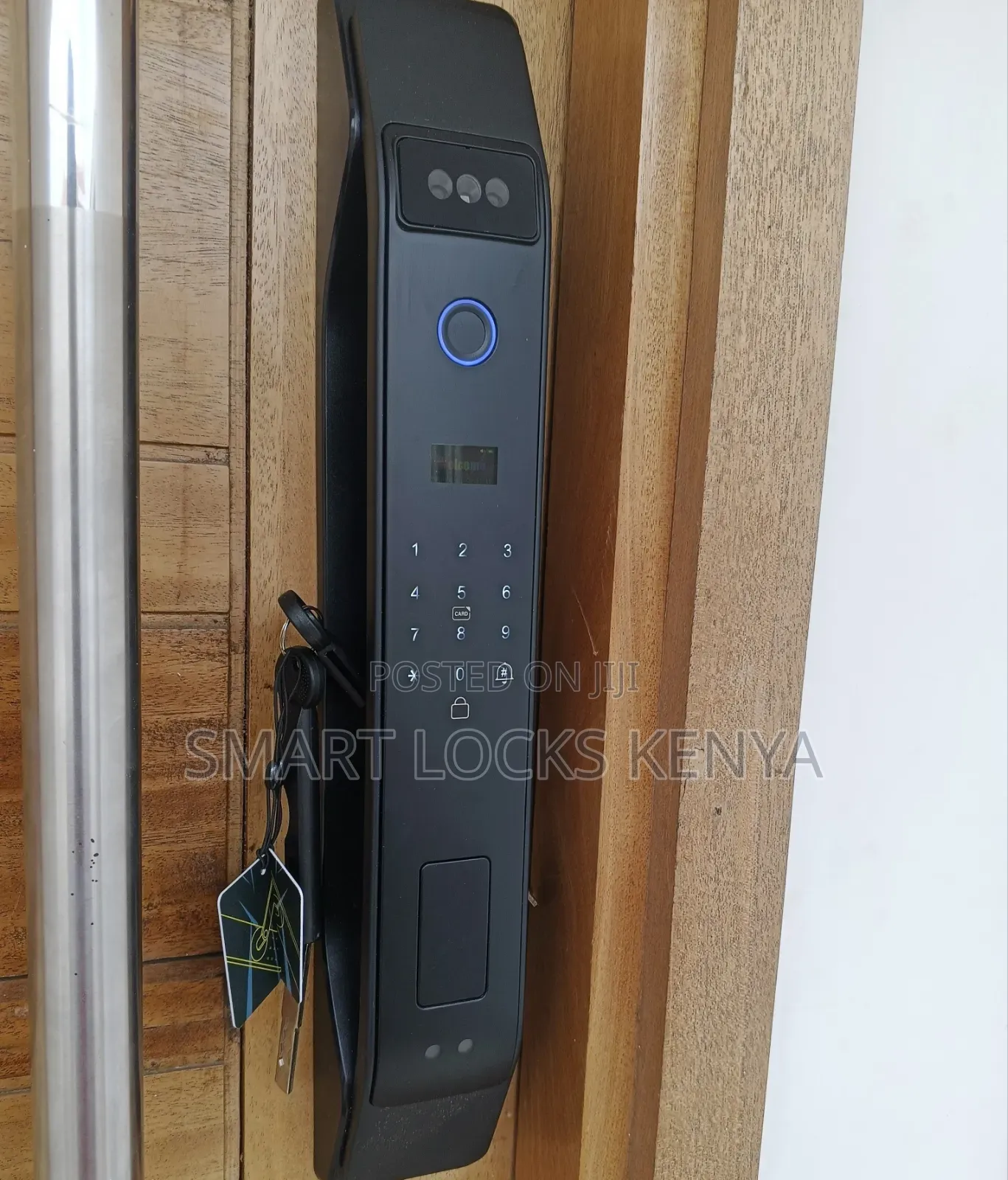 3d Face Recognition Biometric Smart Door Lock With Camera Smart Locks