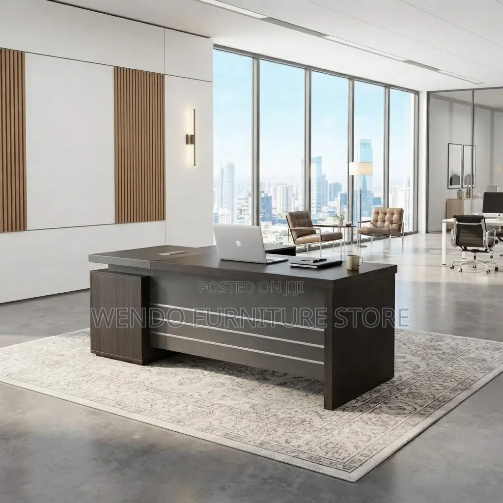 Office Desk; 1600mm Executive Seniors Office L Shaped Desk